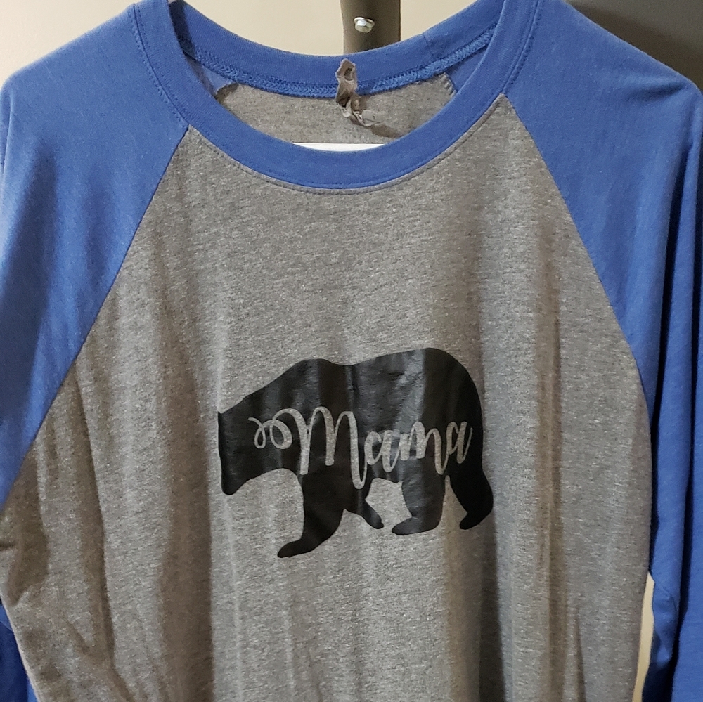 Mama bear 3/4 sleeve shirt